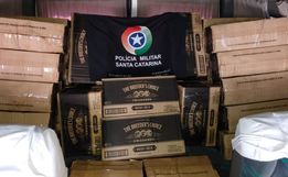 360 garrafas de whisky são apreendidas pela PM