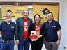 Casal governador destaca visitas aos clubes do Rotary Club
