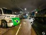 VÍDEO: Mesmo sob chuva e frio, manifestantes sustentam bloqueio no trevo de SMOeste