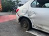 Colisão entre carro e moto deixa um ferido no centro de São Miguel do Oeste