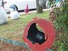 Ornamentação natalina é alvo de vandalismo na praça de Iporã do Oeste