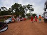 Noel do Sudoeste percorre bairros de Campo Erê entregando doces para crianças 