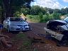 Colisão entre dois veículos deixa duas pessoas feridas no interior de Tunápolis