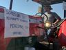 Produtores rurais realizam manifesto com carreata na cidade de São João do Oeste