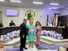 Legislativo de Bandeirante inaugura Galeria Lilás durante sessão solene