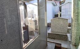 Atos de vandalismo foram registrados no cemitério São José e Almas