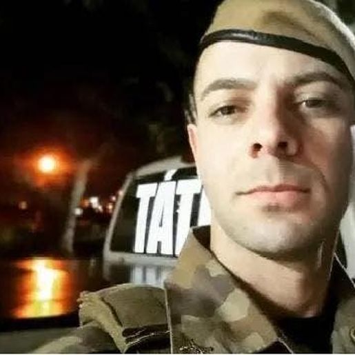 Policial Militar ferido em assalto a banco de Criciúma recebe alta