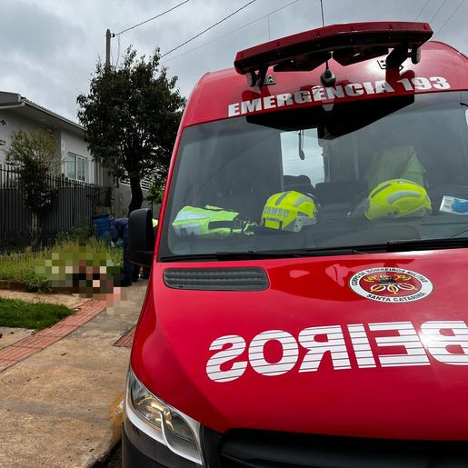 Bombeiros detalham socorro a vítima esfaqueada em São Miguel do Oeste