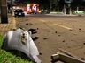 Colisão com capotamento em Descanso deixa homem em estado grave