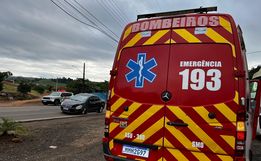 Acidente na SC-163 em Descanso deixa motorista ferida