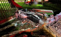 Motociclista é socorrido em estado grave após acidente em SMOeste