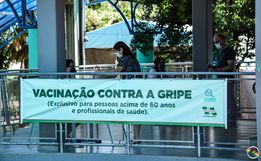 Vacinação contra a gripe será retomada nesta quinta em SMO 