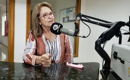 Rádio Oeste recebe proprietária do Império dos Girassóis