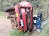 Tombamento no interior deixa motorista morto