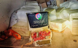 PM apreende mais de 200 Kg de maconha na SC-161