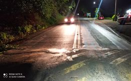 Colisão entre motos em Iporã do Oeste deixa três feridos