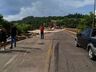 Tombamento de caminhão bloqueia BR-282 em Nova Erechim