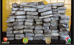 Ação conjunta PRF, PM, Civil e GAECO apreende mais de 51 kg de maconha na BR 282 em Maravilha