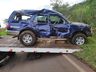 Saída de pista deixa dois feridos na PR-180