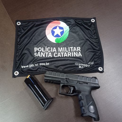 Polícia Militar de Itapiranga recebe novo armamento 