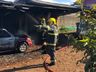 Incêndio em veículo mobiliza bombeiros de Campo Erê