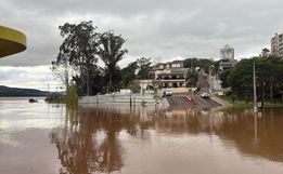 Travessia entre Mondaí e Vicente Dutra está suspensa devido a cheia do Rio Uruguai
