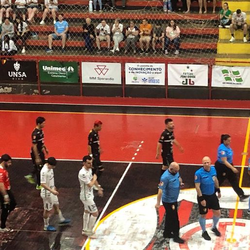 São Miguel Futsal/Joni Gool empata em 5 a 5 com Pouso Redondo; saiba mais