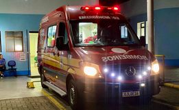Homem atropelado na BR-282 segue internado em estado estável