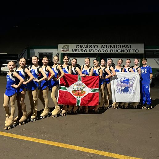 Clube de Patinação Danúbio Azul é destaque no Campeonato Catarinense