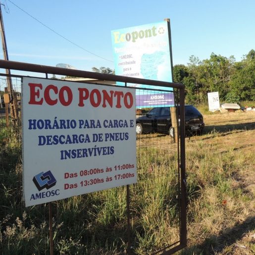 Ameosc registra diminuição de materiais no Ecoponto em SMOeste