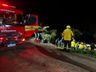 Gol sai da pista e tomba no interior de São Miguel do Oeste
