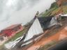 Vento e chuva provocam destelhamento de casas em Palma Sola