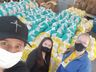 Lojas Pormenos e Grazziotin fazem doação de 150 cestas de alimentos