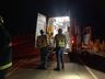 Colisão frontal entre Golf e Hilux deixa mulher ferida em SMOeste 