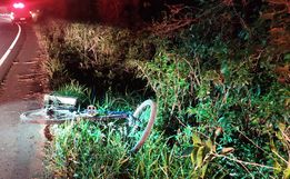 Idoso de 76 anos morre após queda de bicicleta em Iporã do Oeste