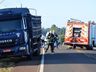 VÍDEO: Motociclista morre após colisão com caminhão na SC-163
