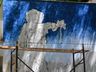 Artista pinta mural em homenagem aos 67 anos de São Miguel do Oeste 