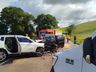 Acidente entre três carros deixa nove feridos na SC-492, em Tigrinhos