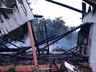 Residência é completamente destruída por incêndio no interior de Mondaí