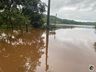 Nível do Rio Uruguai ultrapassa 8 metros acima do normal e pontes são interrompidas