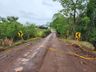 Fitas de isolamento são arrancadas de ponte na SC-283 em Itapiranga