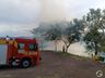 Incêndio em vegetação mobiliza bombeiros de Itapiranga
