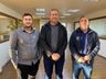 Candidatos a prefeito de Barra Bonita chegam para debate na Rádio Peperi