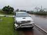 Mulher fica ferida em colisão frontal na SC-163, em São João do Oeste
