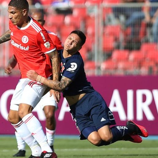 Com tensão fora de campo, Inter fica no 0 a 0 com a Universidad de Chile