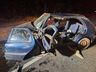 Colisão frontal na SC-157 deixa um bebê morto e quatro feridos em estado grave