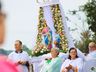 Fiéis acompanham missa de Nossa Senhora do Caravaggio em Guaraciaba