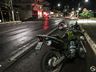VÍDEO: Colisão entre carro e moto deixa homem ferido 