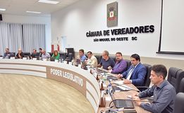 Vereadores aprovam projetos em regime de urgência