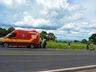 Colisão lateral deixa motociclista ferido na BR-282 em SMOeste 